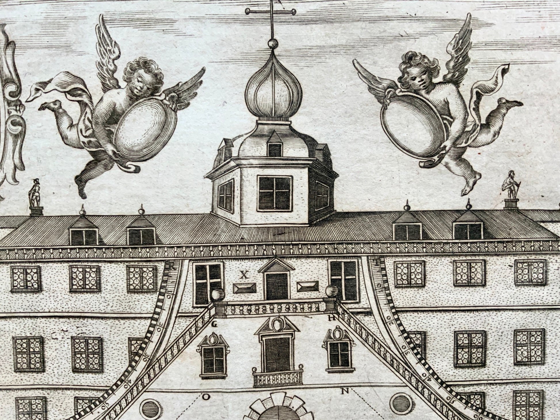 1678 Caramuel Lobkowitz (Juan) 1606-1682 OBLIQUE ARCHITECTURE geometrical beauty