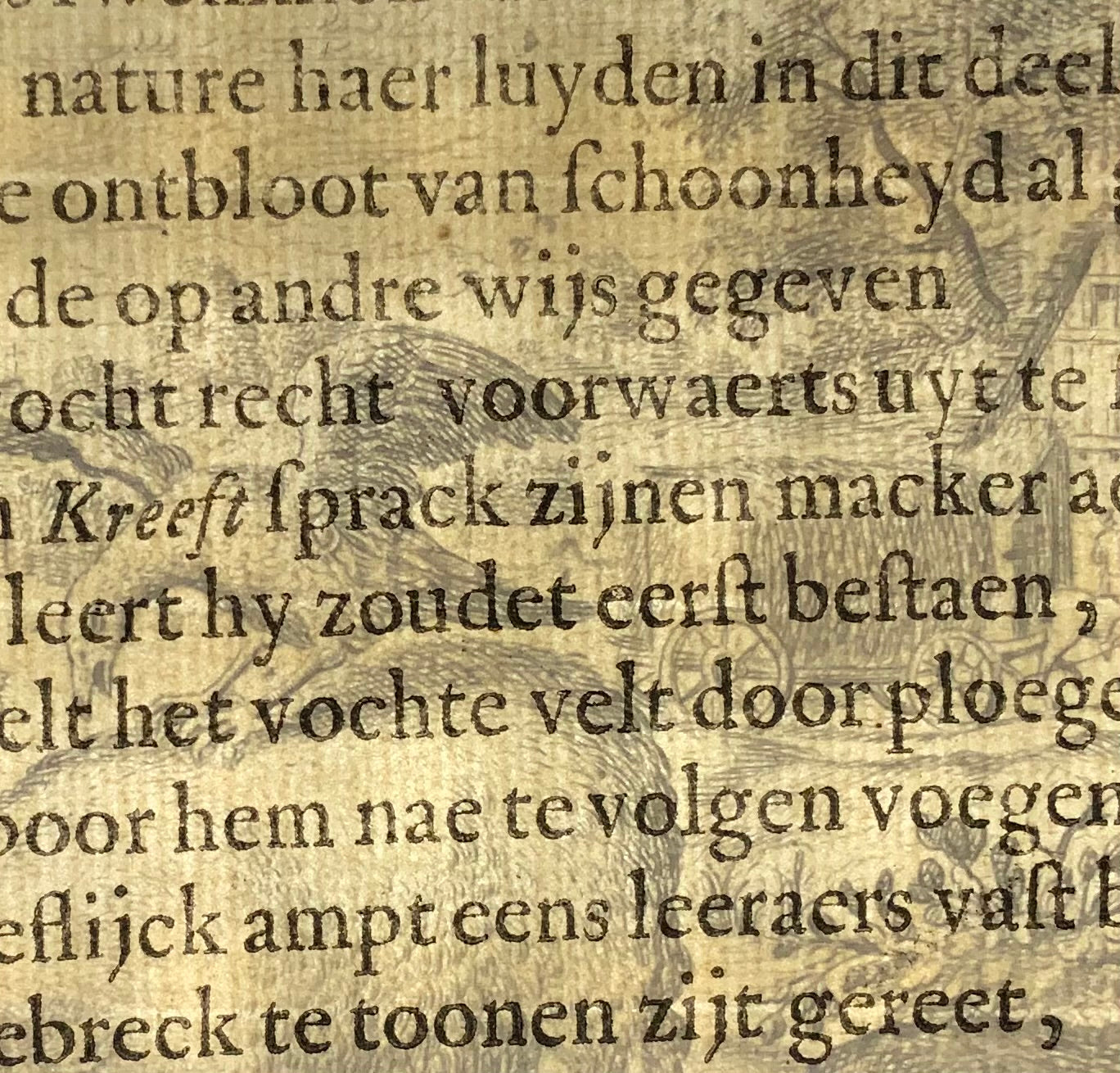 1617 Gheeraerts, Maître Gravure, Ésope : Le Corbeau et le Mouton, Fable