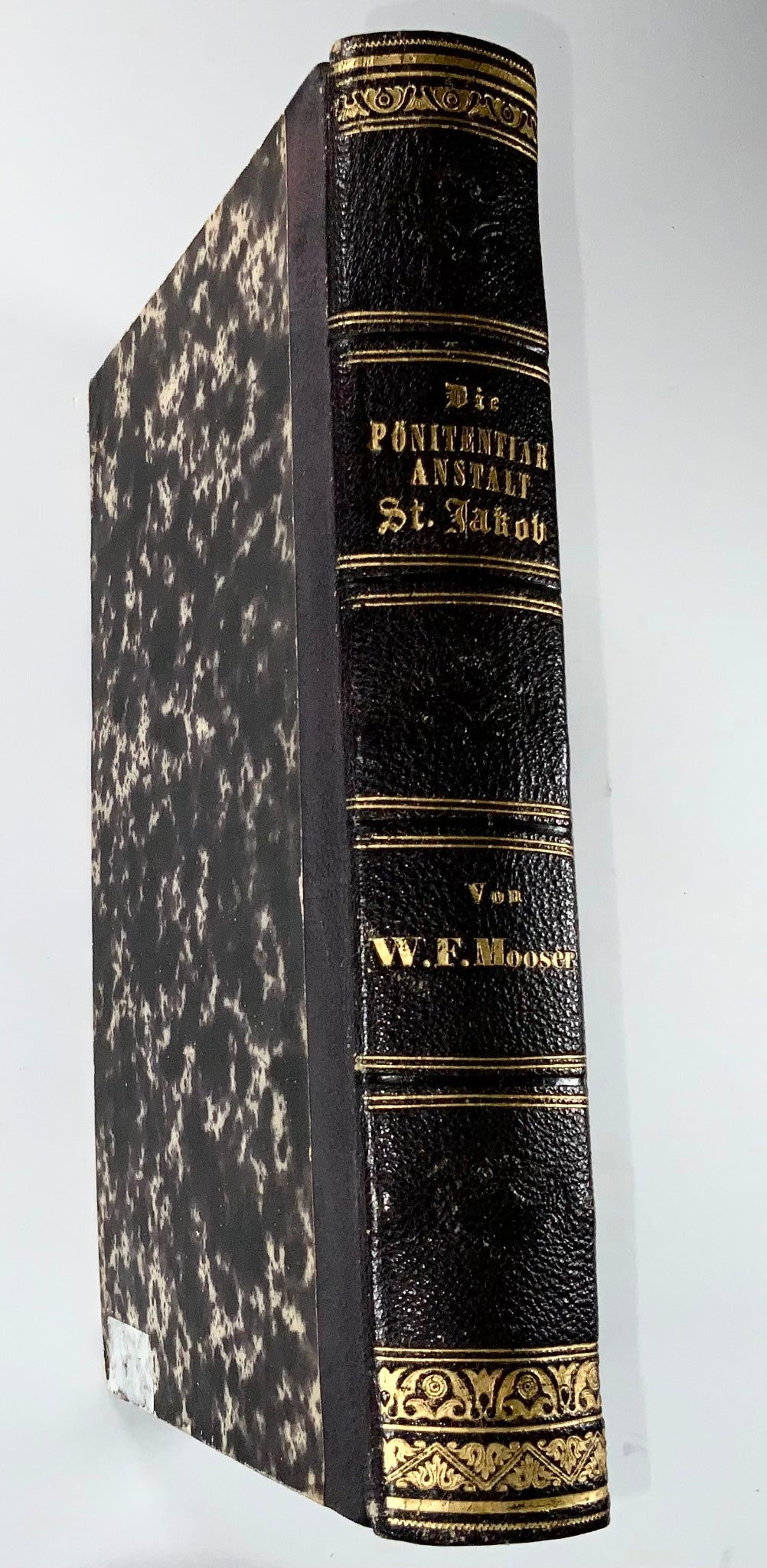 1851 Mooser, travaux sur la réforme pénale et l'architecture pénitentiaire en Suisse