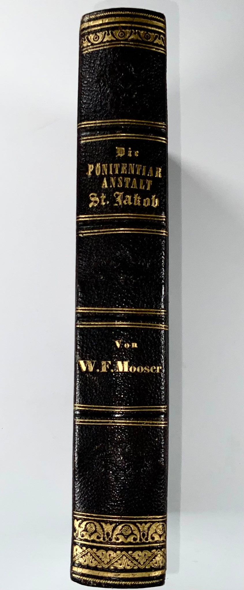 1851 Mooser, travaux sur la réforme pénale et l'architecture pénitentiaire en Suisse